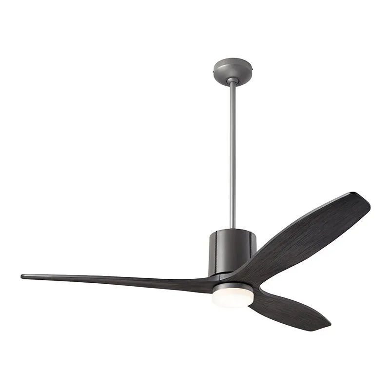 Modern Fan LeatherLuxe DC 54" Ceiling Fan with LED Light Kit