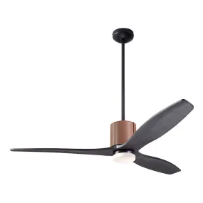 Modern Fan LeatherLuxe DC 54" Ceiling Fan with LED Light Kit