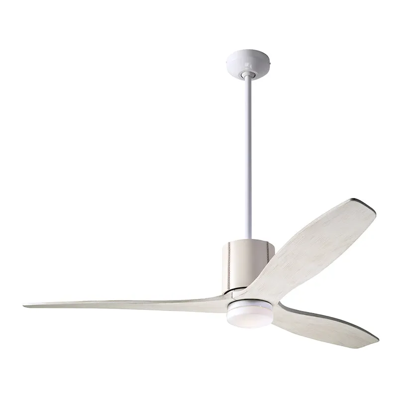 Modern Fan LeatherLuxe DC 54" Ceiling Fan with LED Light Kit