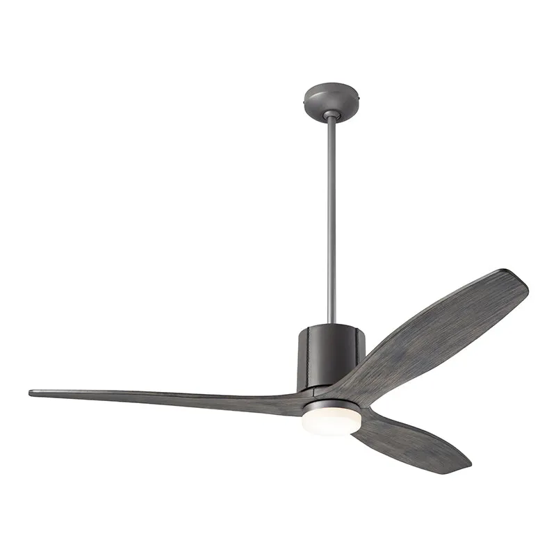 Modern Fan LeatherLuxe DC 54" Ceiling Fan with LED Light Kit