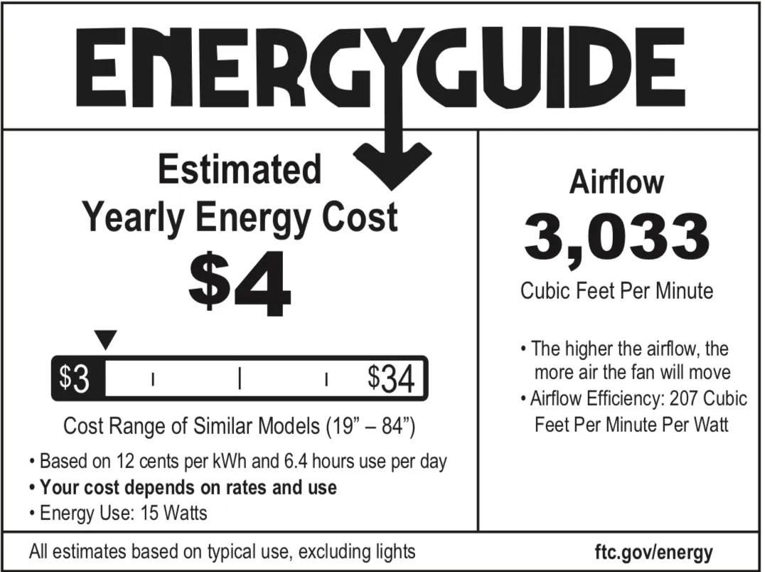 Modern Forms FR-W1803-44L Axis 44" Indoor/Outdoor Ceiling Fan with LED Light Kit