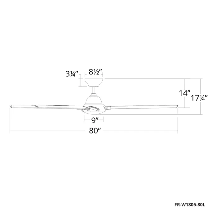 Modern Forms Hydra 80 FR-W1805-80L