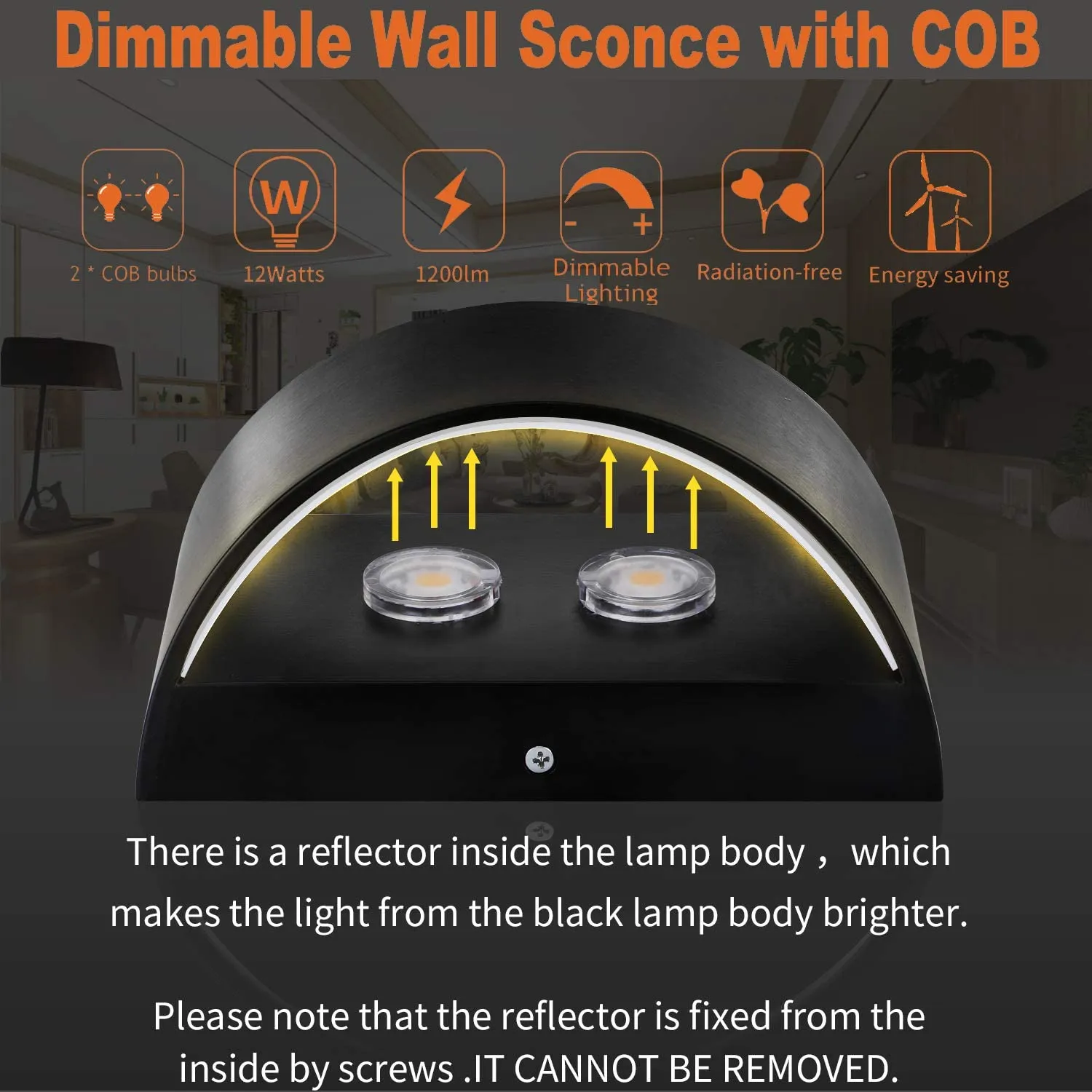 Modern LED Wall Sconce Indoor Up Down Wall