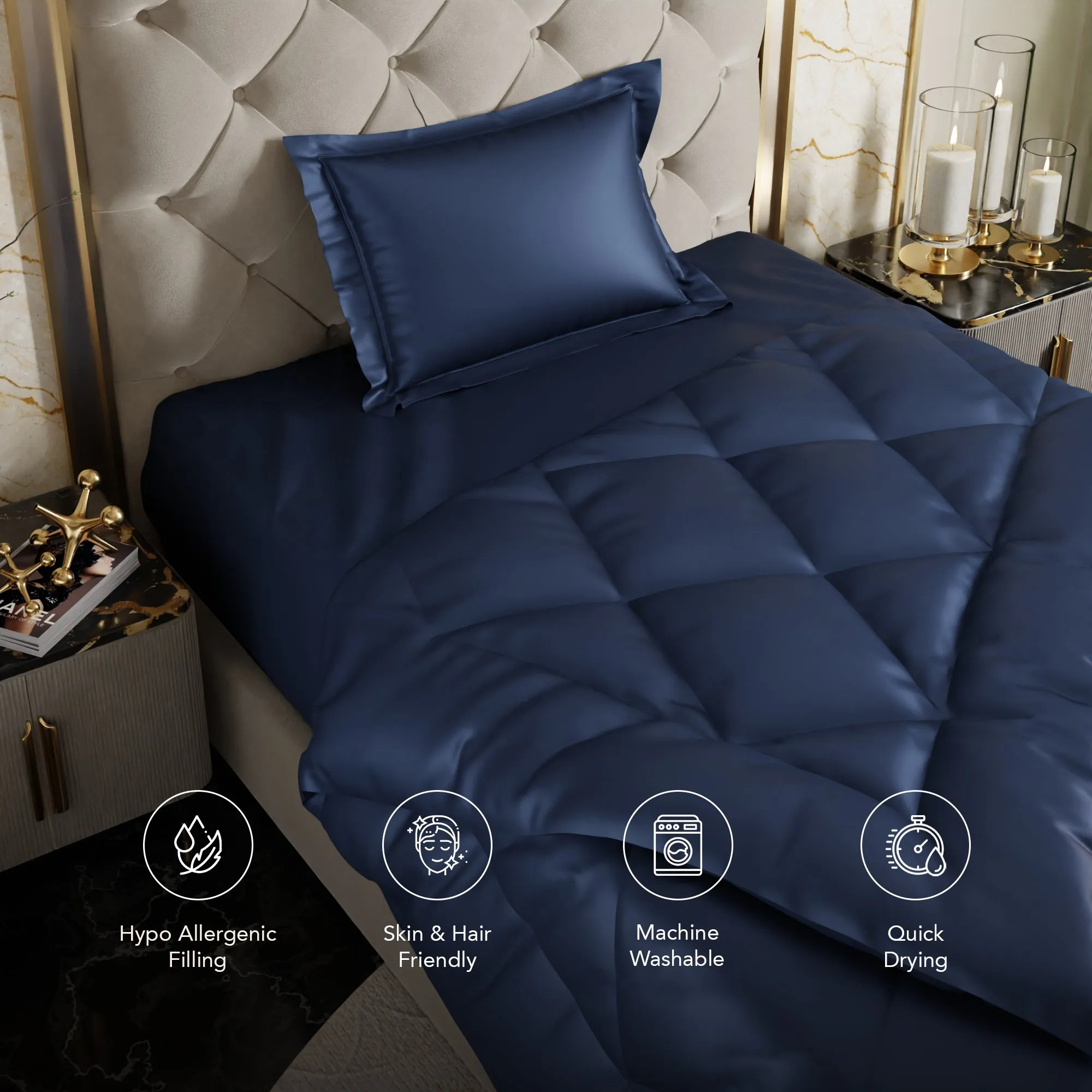 Mystique Blue Comforter