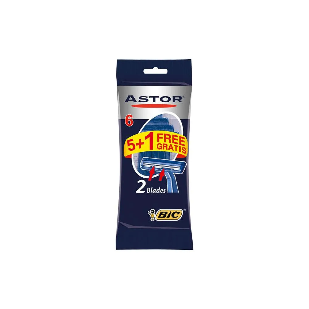 (NET) Bic Shaver Astor Twin Normal Razors 5 1