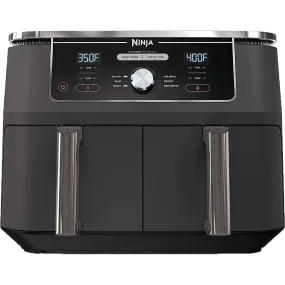 Ninja DZ401 Foodi 6-in-1 10-qt. XL 2-Basket Air Fryer - Refurbished