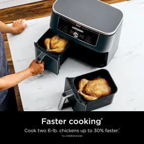 Ninja DZ401 Foodi 6-in-1 10-qt. XL 2-Basket Air Fryer