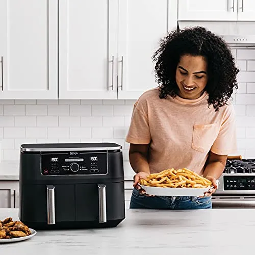 Ninja Foodi MAX Dual Zone Hot Air Fryer [AF400EU] 9.5 L (New)