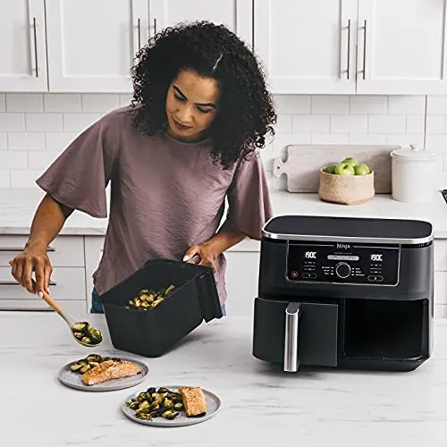 Ninja Foodi MAX Dual Zone Hot Air Fryer [AF400EU] 9.5 L (New)