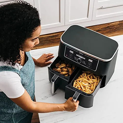 Ninja Foodi MAX Dual Zone Hot Air Fryer [AF400EU] 9.5 L (New)