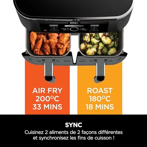 Ninja Foodi MAX Dual Zone Hot Air Fryer (New)