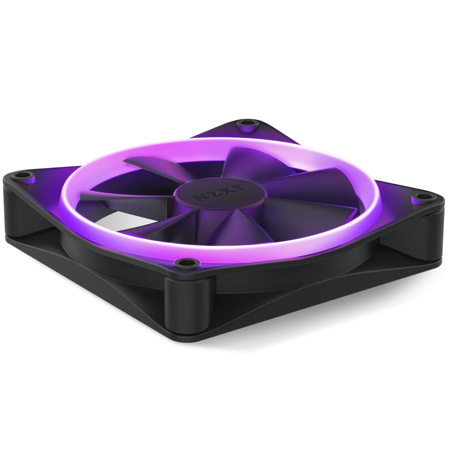 NZXT F120RGB - 120MM RGB FANS - SINGLE BLACK (RF-R12SF-B1)