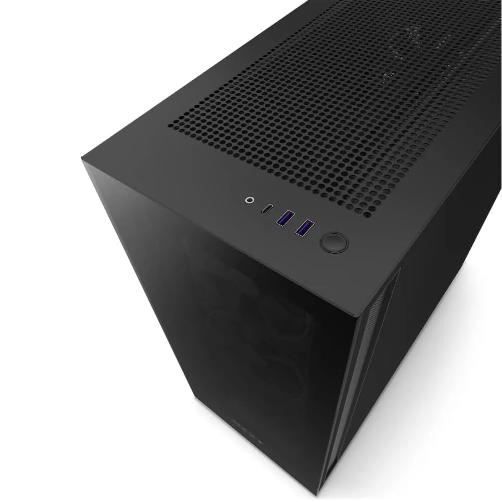 NZXT H7 ELITE MID-TOWER E-ATX CABINET BLACK