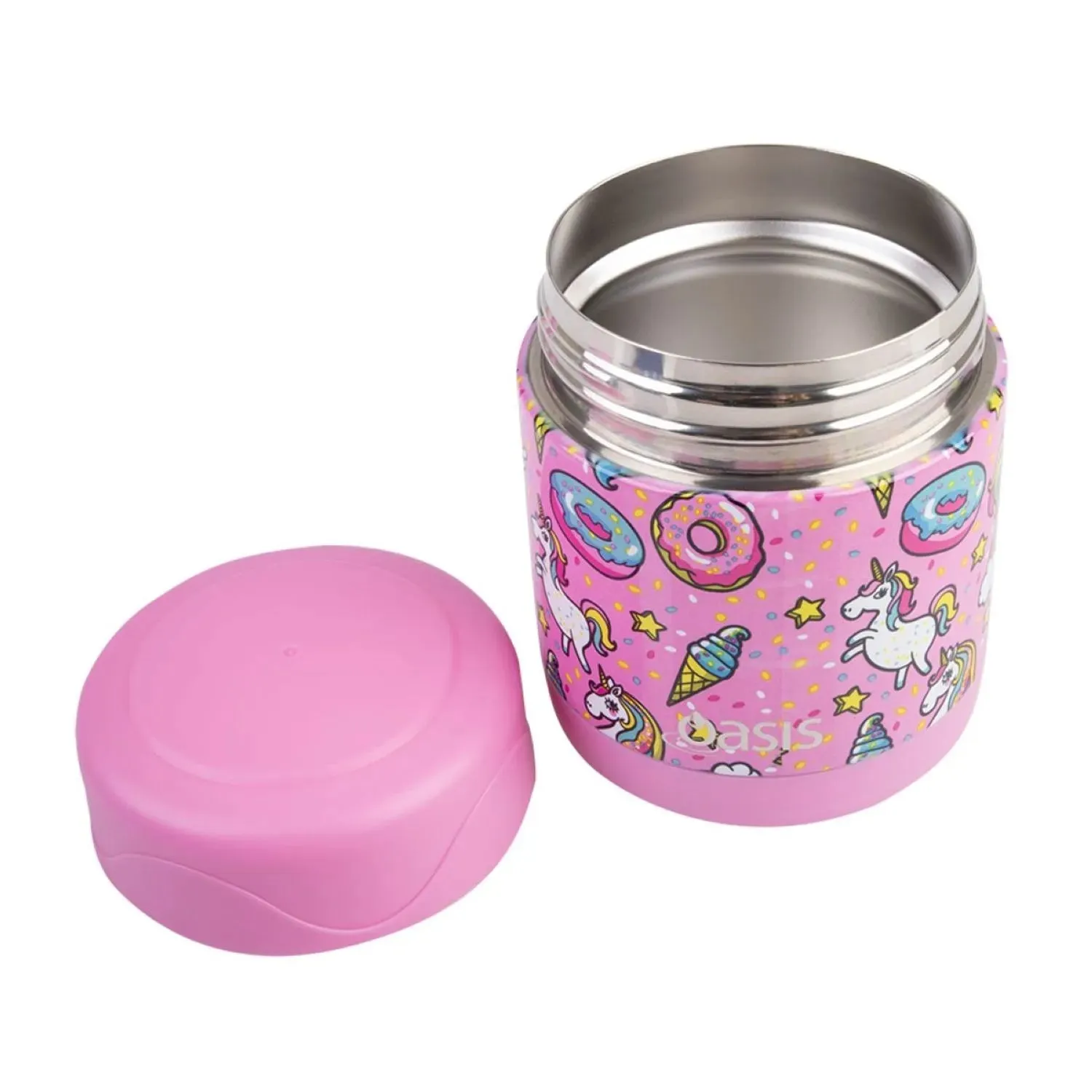 Oasis Insulated Food Flask 300ml - Unicorn