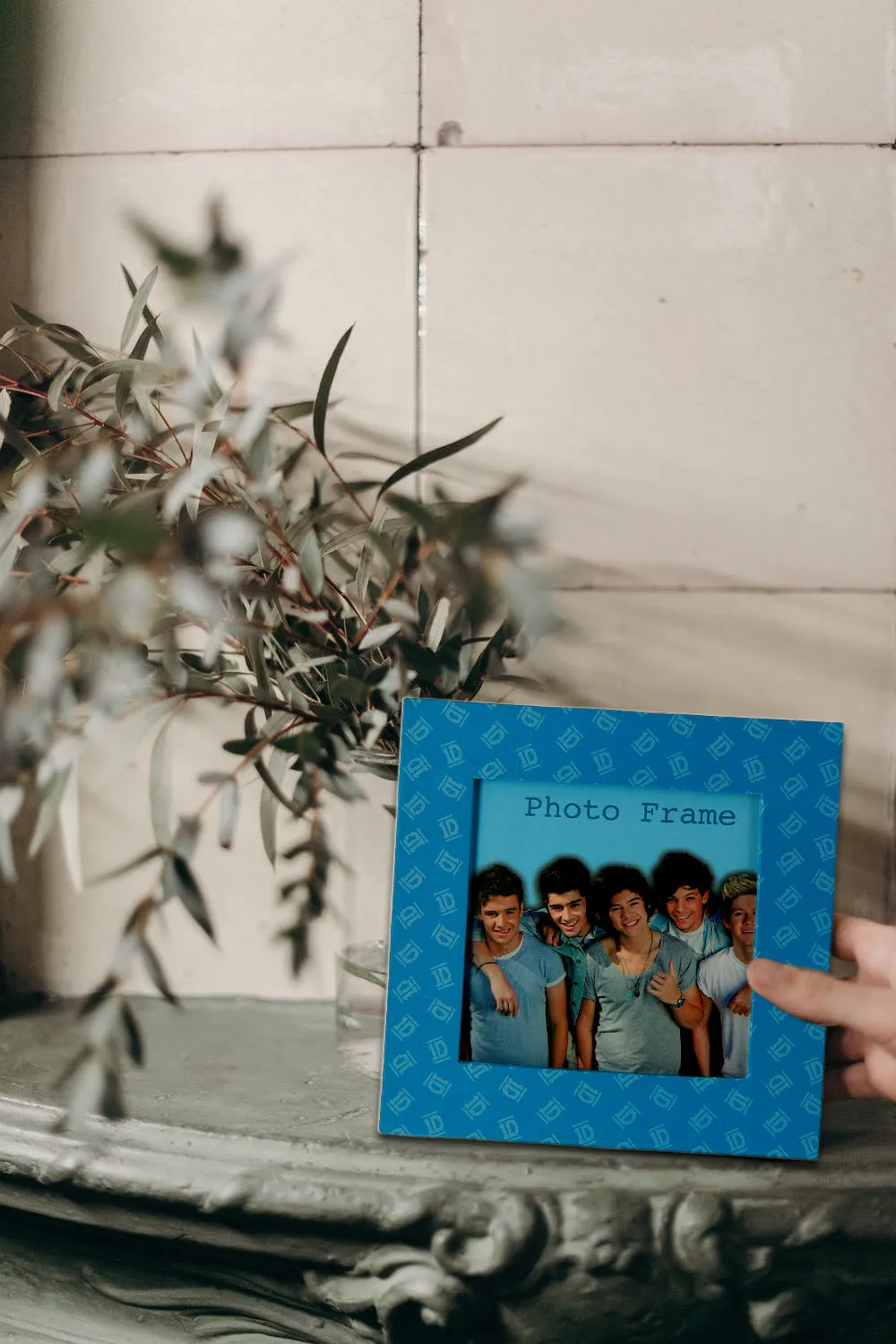 One Direction Blue Photo Frame