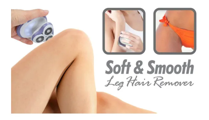 Painless Portable Leg Hair Remover - Ships Next Day!