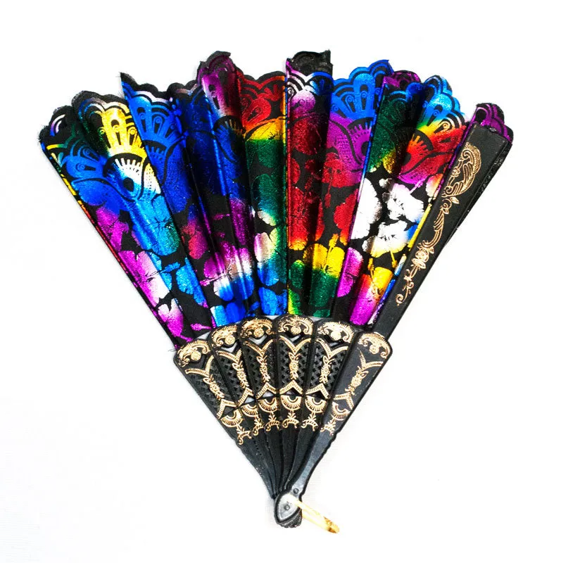 Painted Traditional Folding Hand Fan