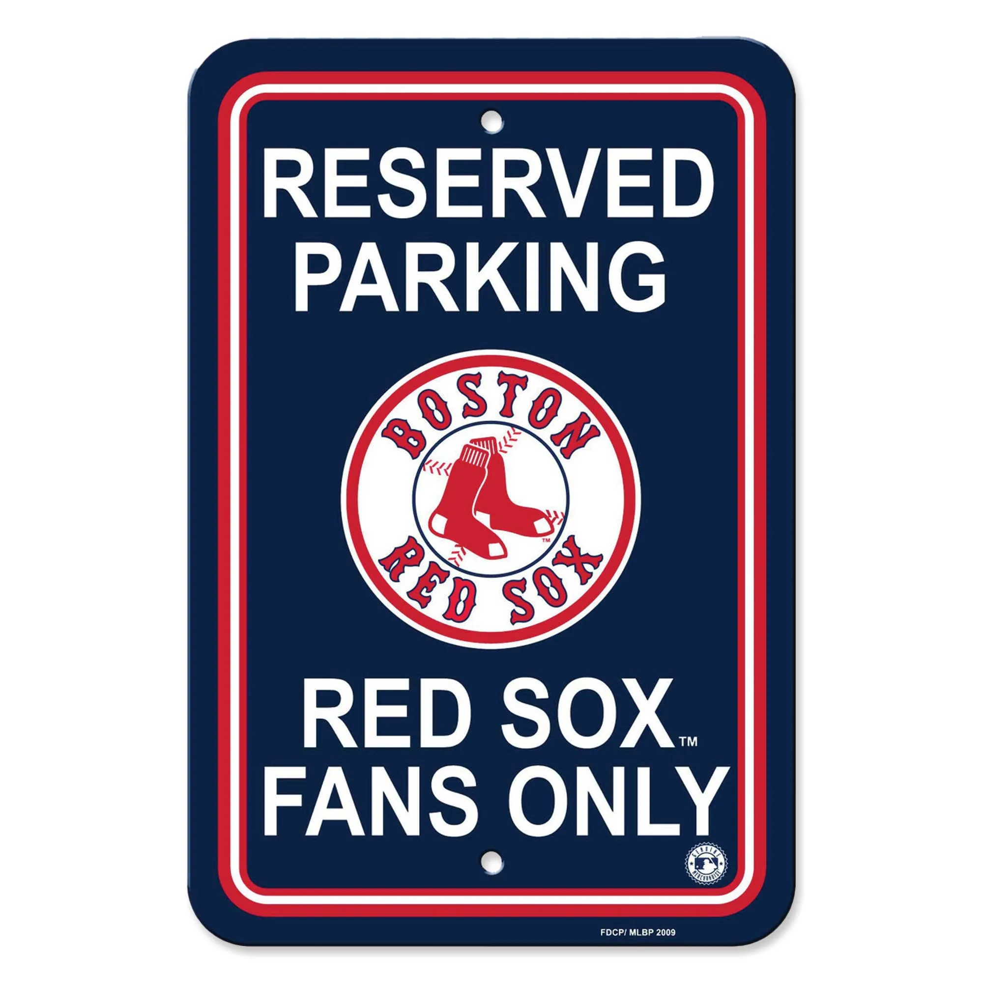 Parking Sign - Red Sox Fans