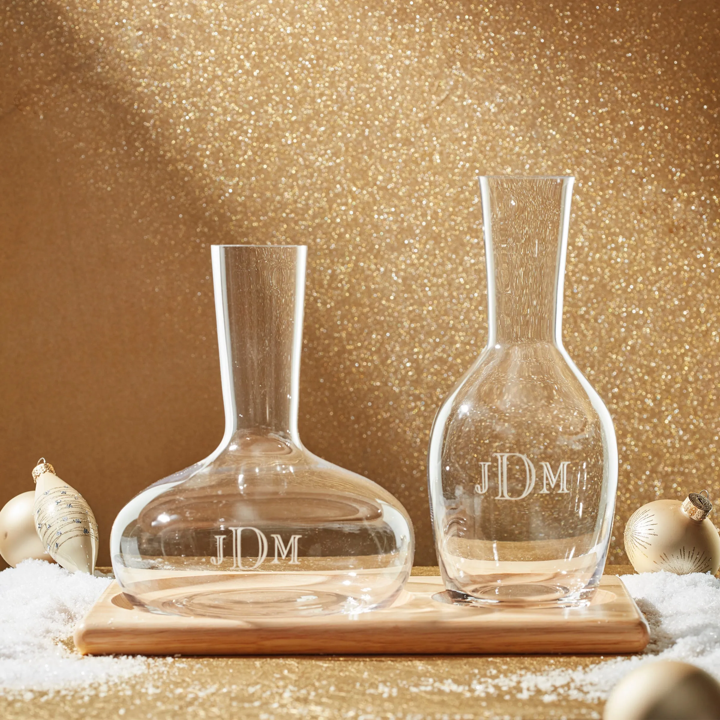 Personalized Tuscany Classics 3-Piece Carafe Set