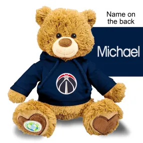 Personalized Washington Wizards 10" Plush Bear 2