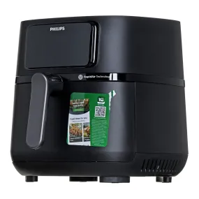 Philips 5000 Series Hd9285/96 Fryer Single 7.2 L Stand-Alone 2000 W Hot Air Fryer Black, Silver