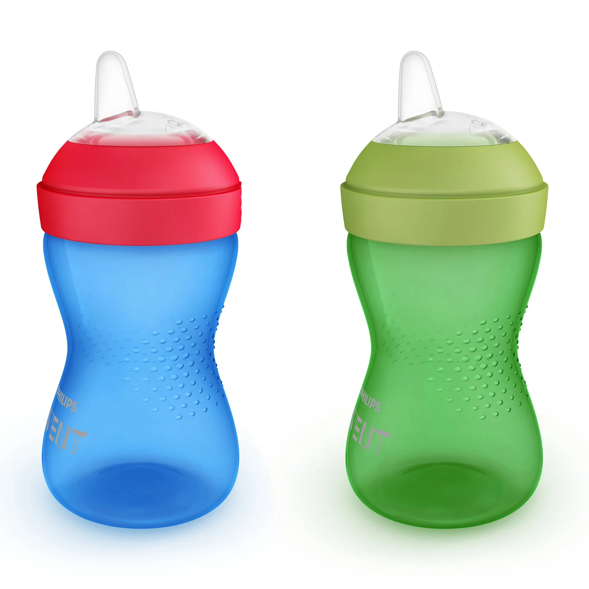 Philips Avent - My Grippy Spout Cup 10oz 2pk Blue-Green