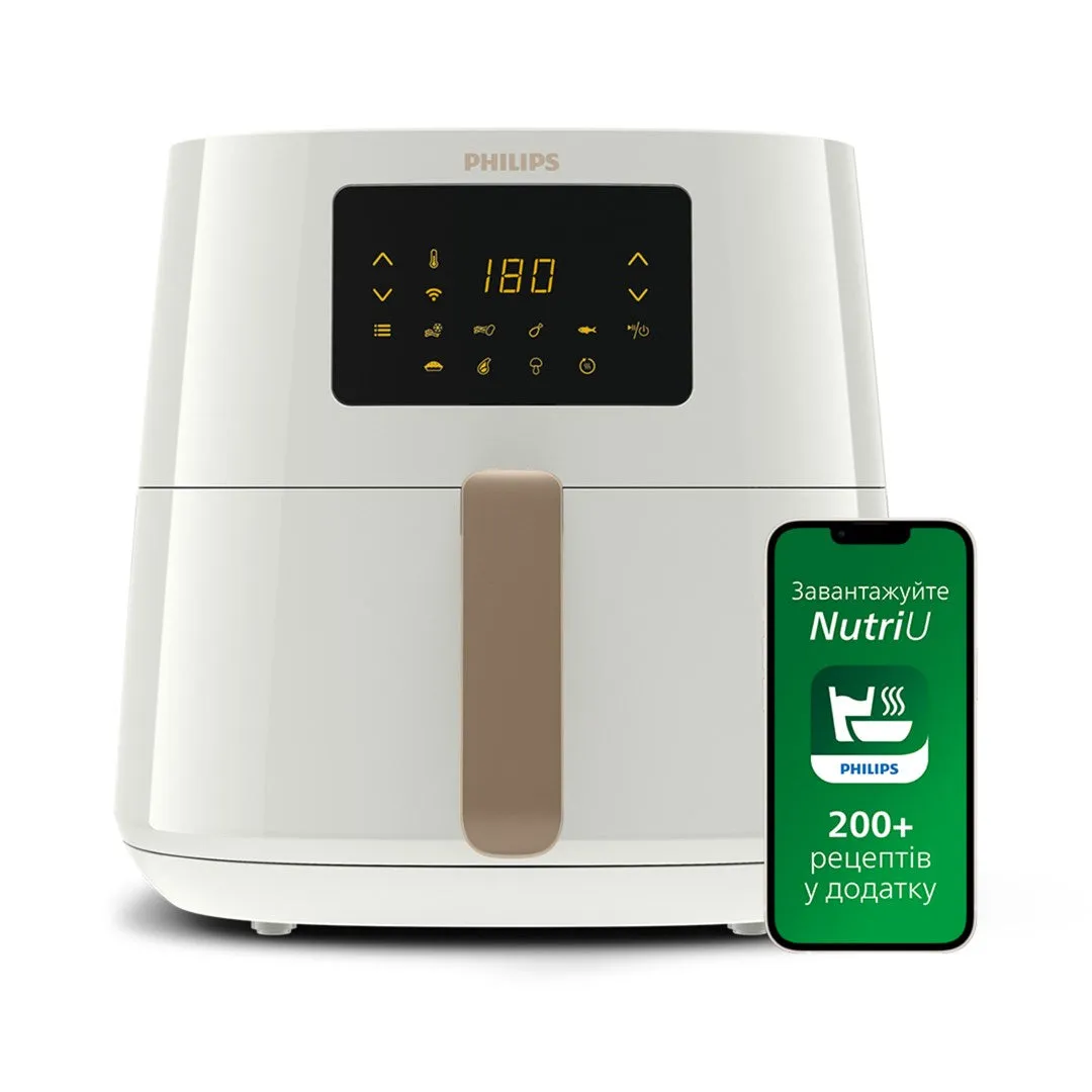 Philips Essential Hd9280/30 Fryer Single 6.2 L Stand-Alone 2000 W Hot Air Fryer White