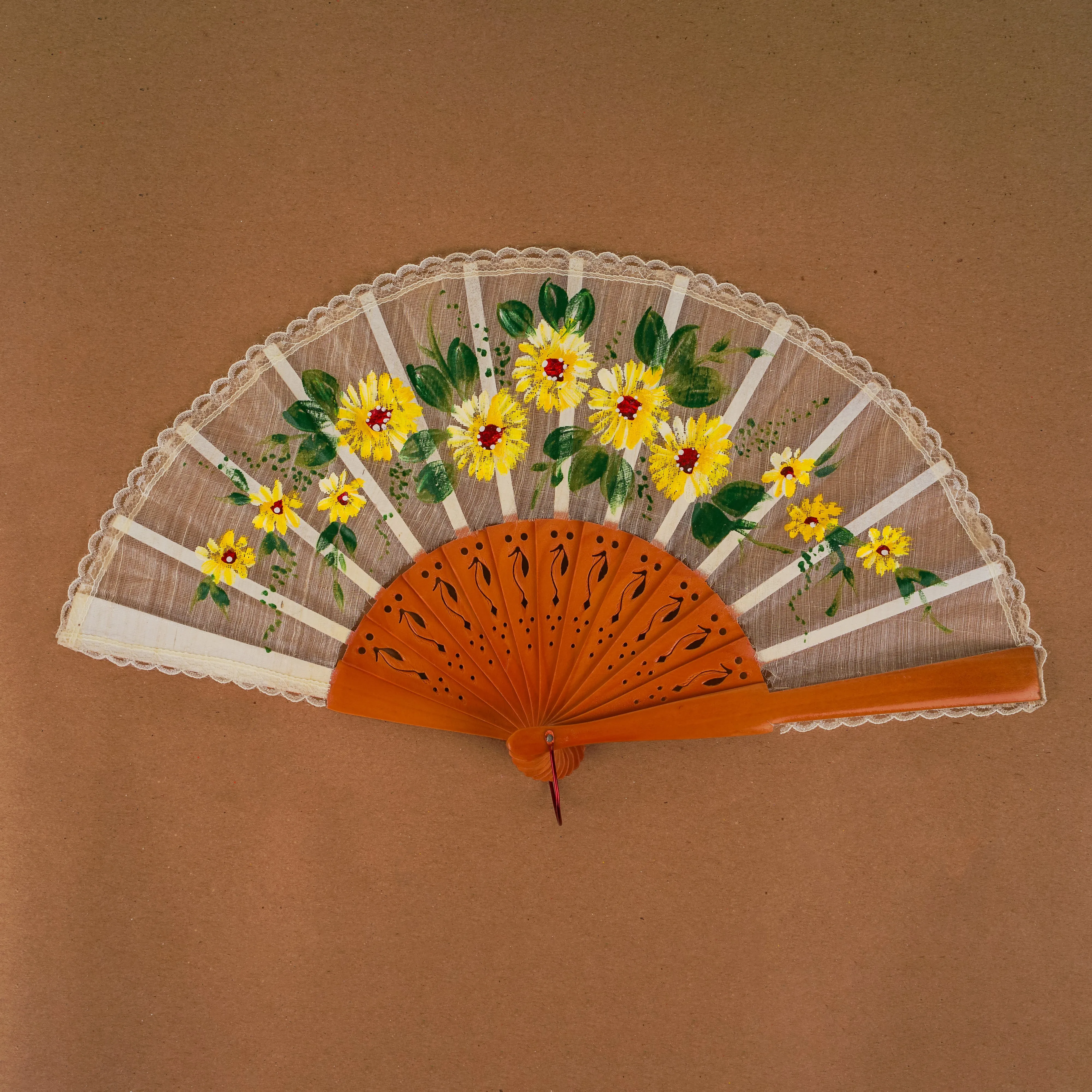 Pina Silk Hand Painted Fans