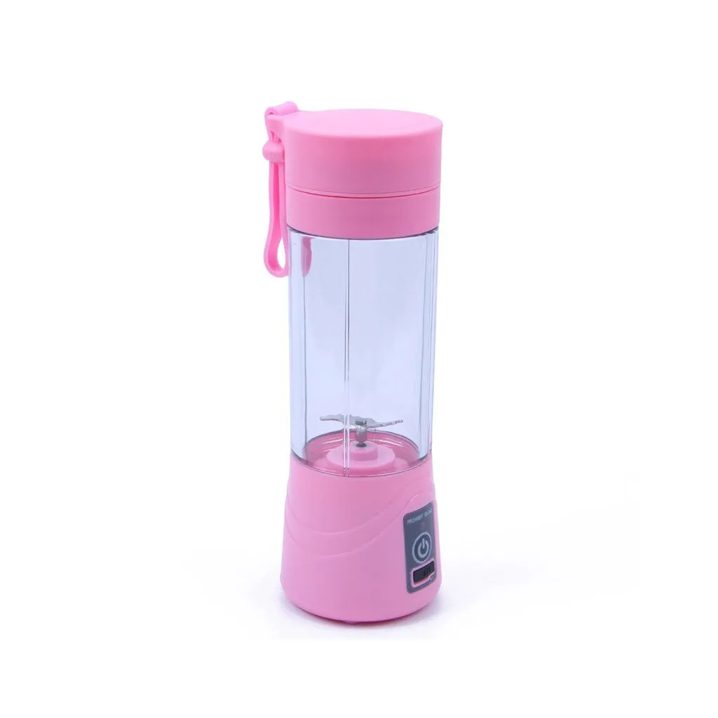 Portable Juicer Cup Mixer Smoothie Maker USB Rechargeable Blender Mini Juicer Juice Machine 380ML