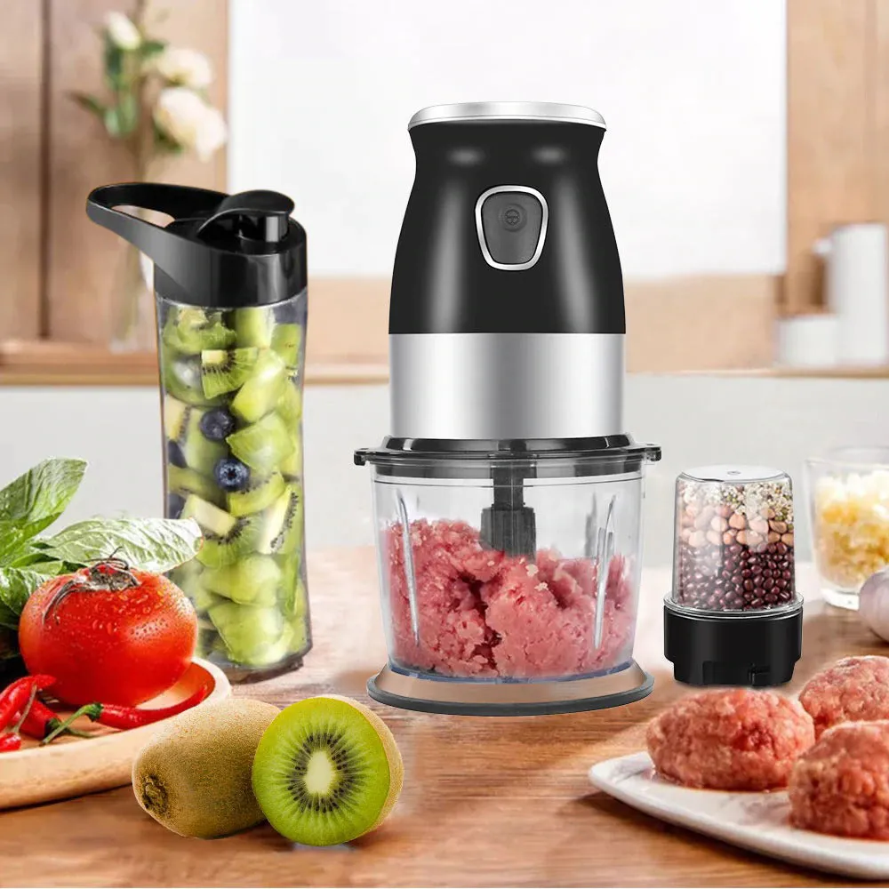 Portable Personal Blender Mixer Food Processor With Chopper Bowl