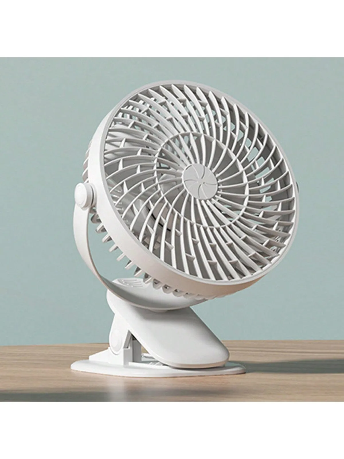 Portable Usb Rechargeable Multipurpose Clip-On Small Fan