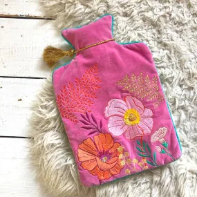 Posy Hot Pink Hot Water Bottle