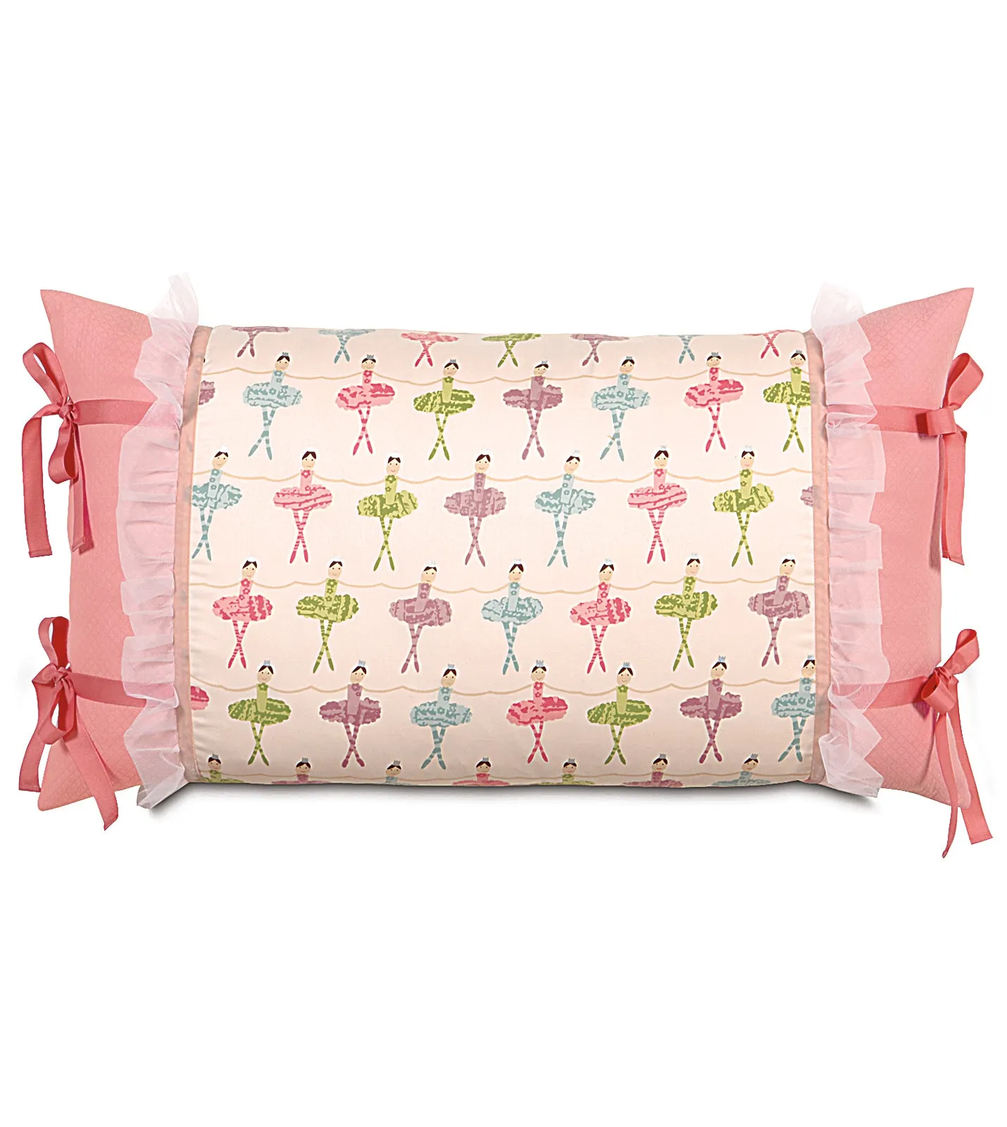 Pretty in Pink Ballerina King Sham 21x37