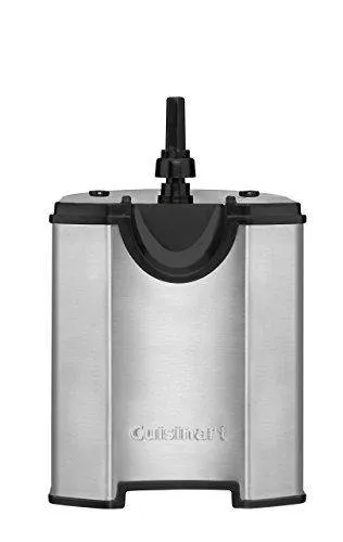 Pulp Control Citrus Juicer, Brushed Stainless, Black/Stainless