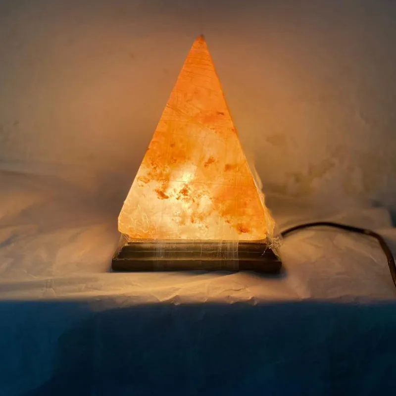 Pyramid Himalayan Salt Lamp