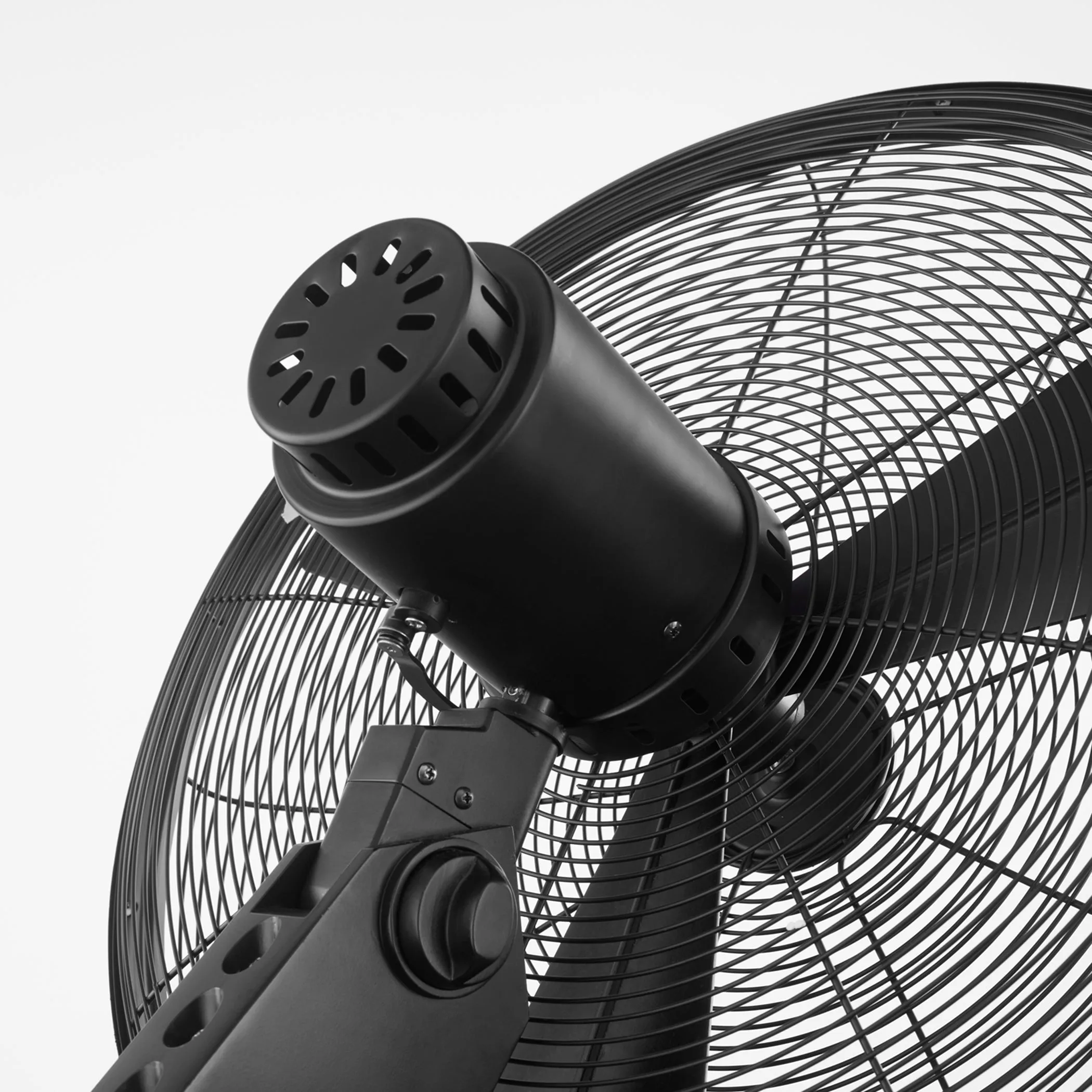 Quorum Impulse 93203-59 Patio Fan - Matte Black