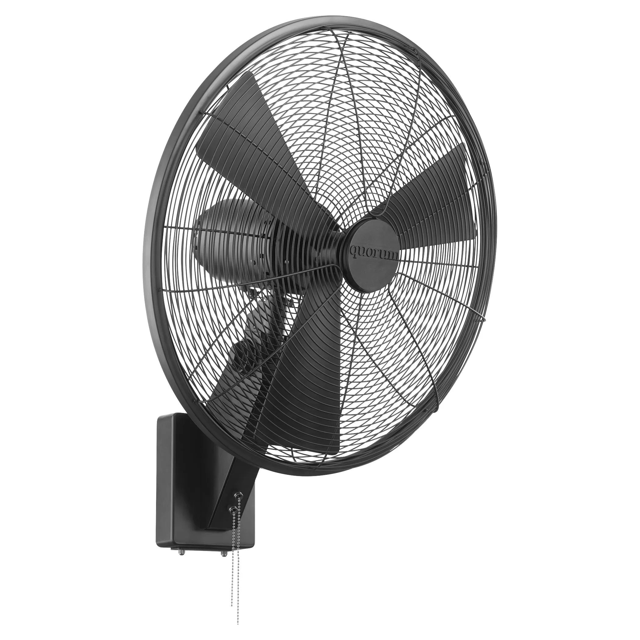 Quorum Impulse 93203-59 Patio Fan - Matte Black