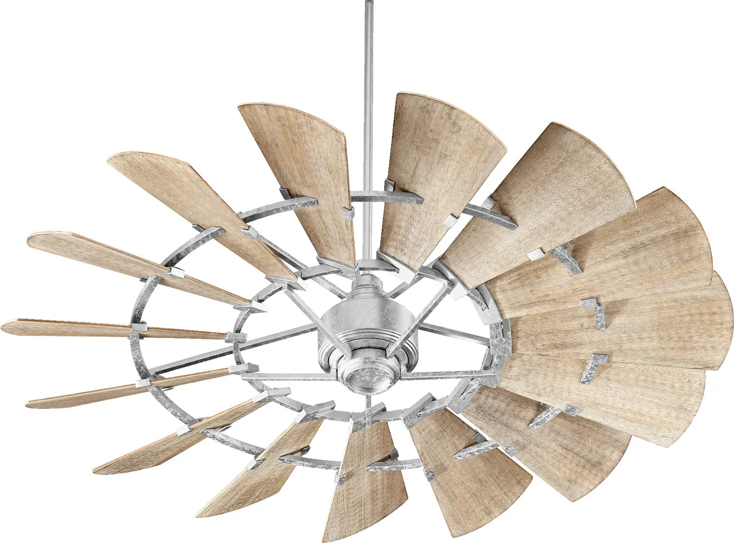 Quorum Windmill 96015-9 Ceiling Fan - Galvanized