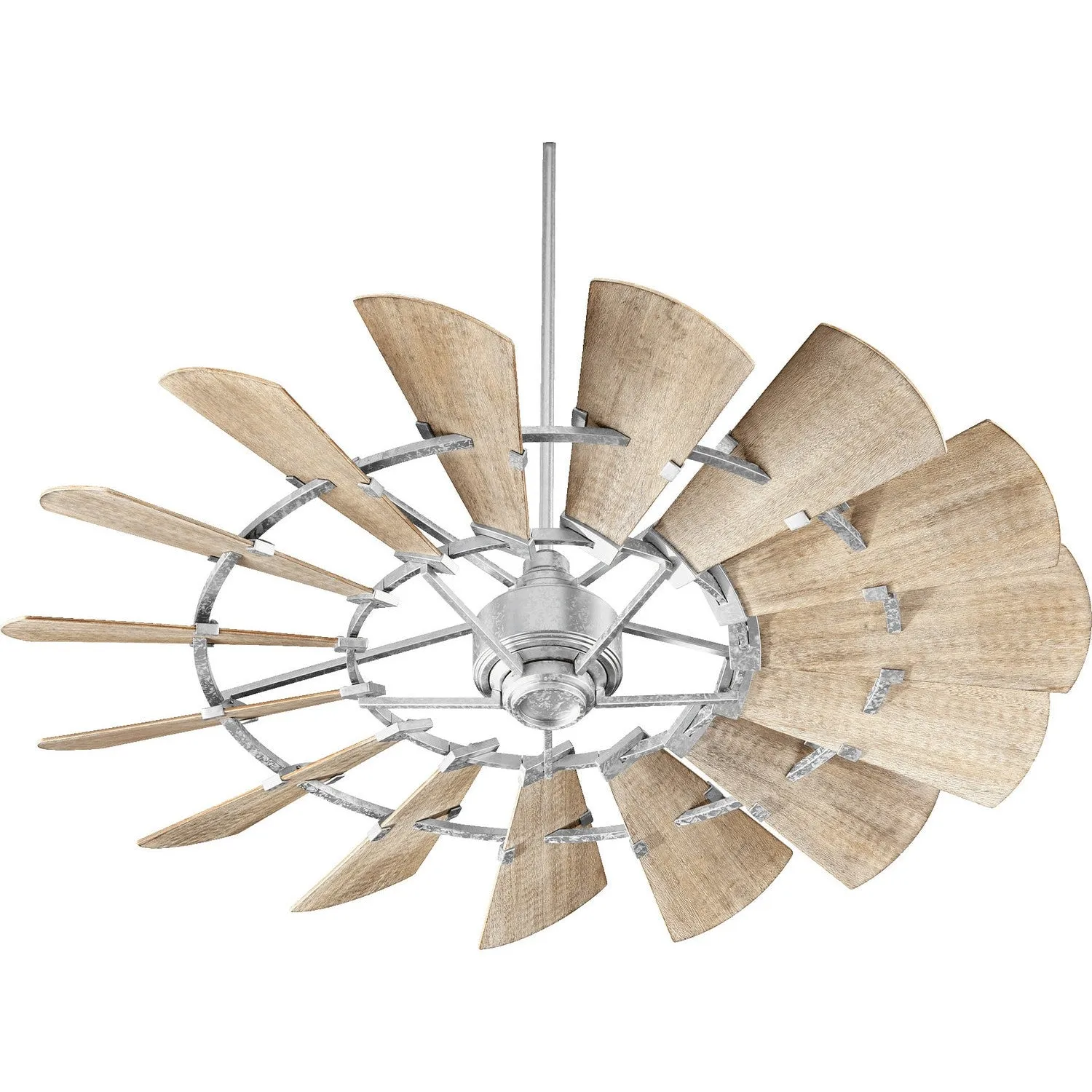 Quorum Windmill 96015-9 Ceiling Fan - Galvanized