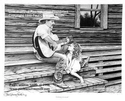 "Evening Serenade" Limited Edition Print 13" x 18"