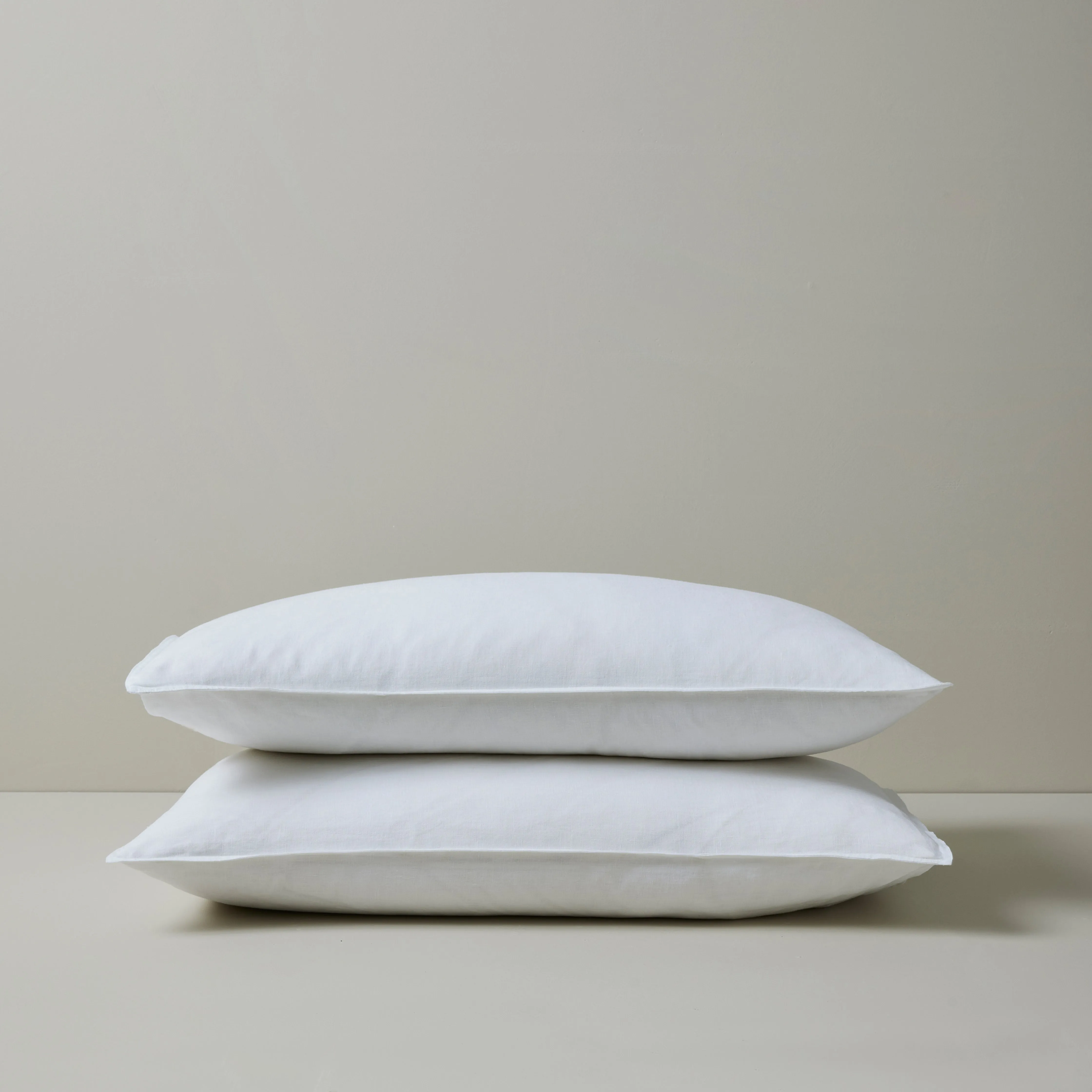 Ravello Linen Pillowcase Set | White