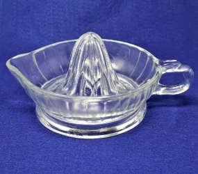 Reamer / Fruit Juicer, Depression Glass, Federal Glass, Vintage