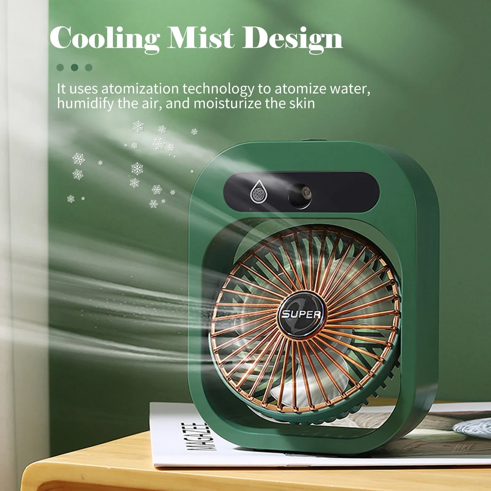 Rechargeable Desktop Air Cooling Fan