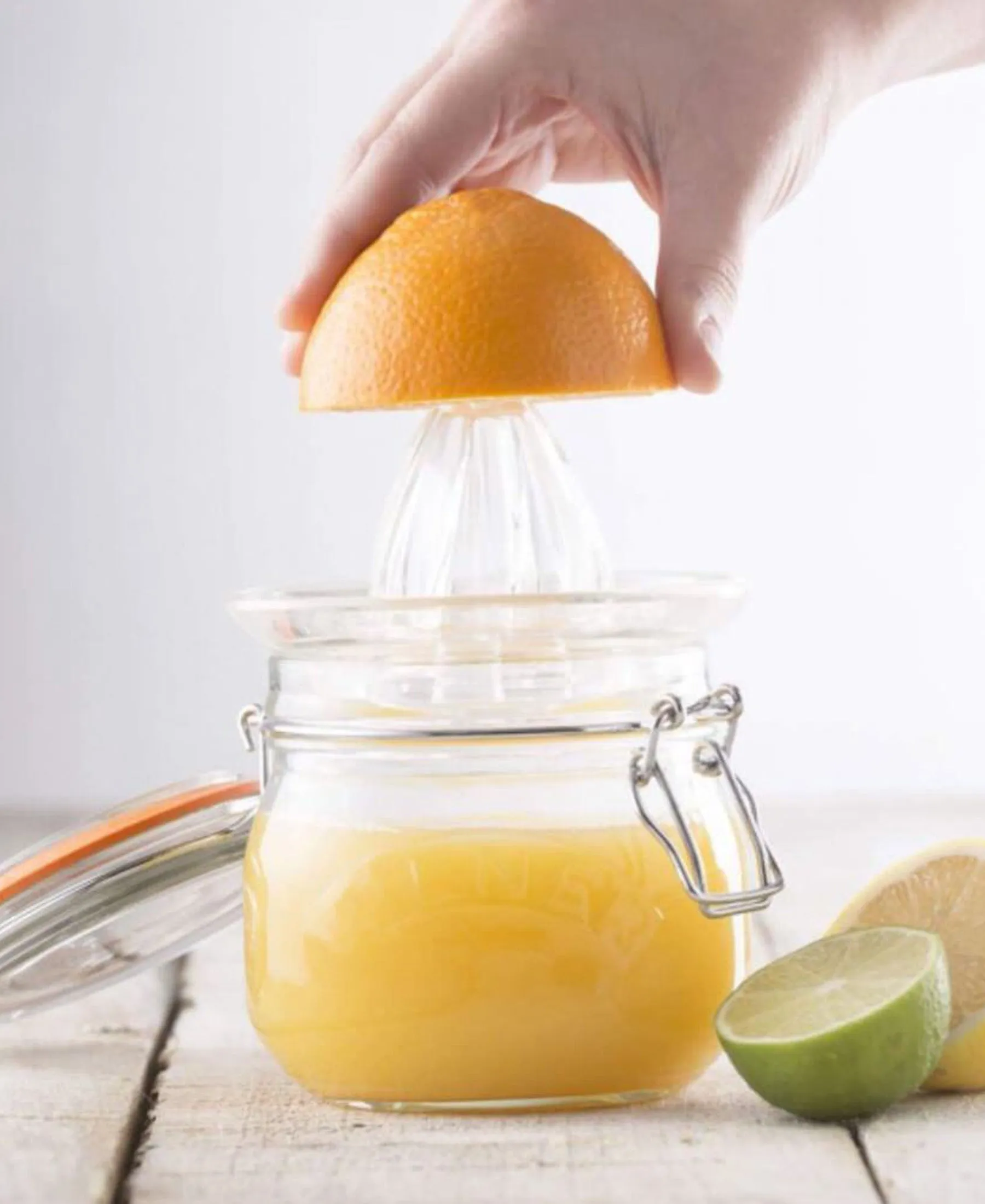 Regent Glass Citrus Juicer & Storage Jar 500ML - Clear