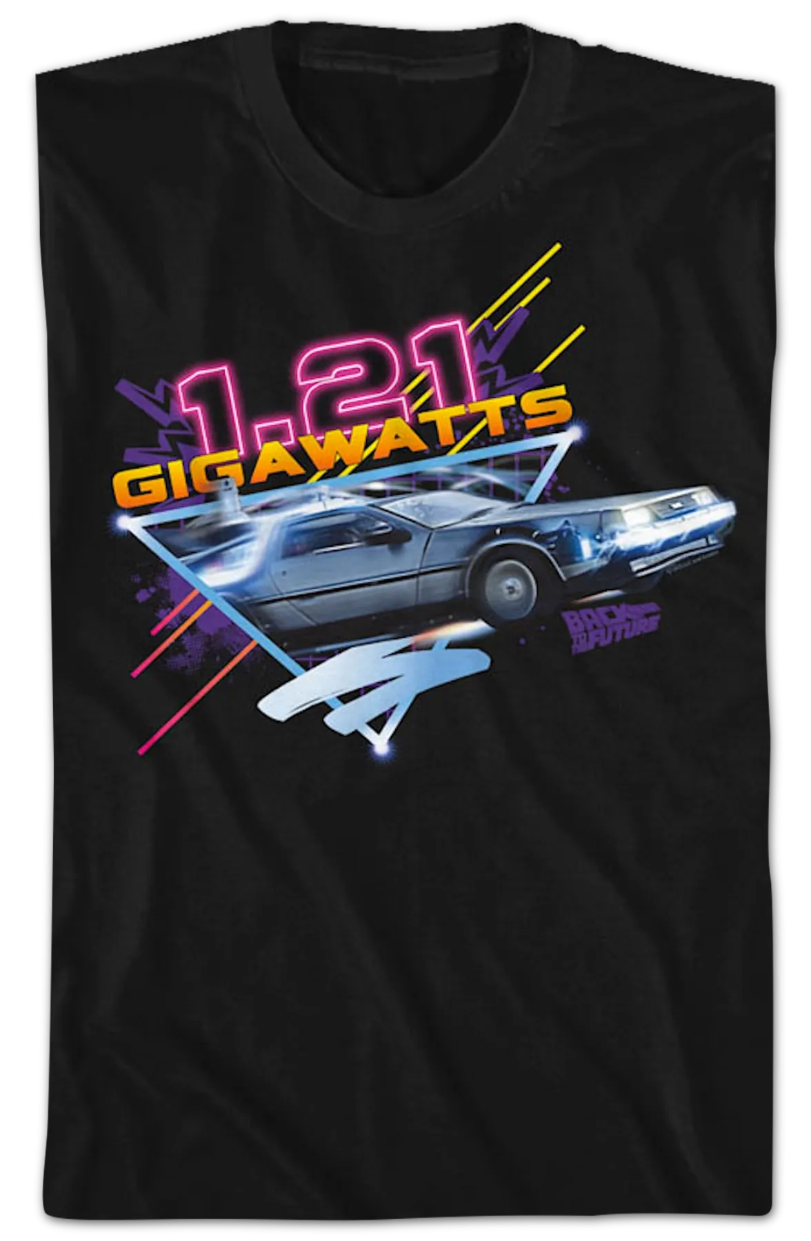 Retro 1.21 Gigawatts Back To The Future T-Shirt