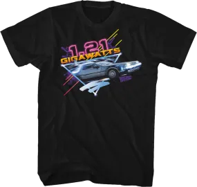 Retro 1.21 Gigawatts Back To The Future T-Shirt