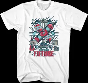 Retro Collage Back To The Future T-Shirt