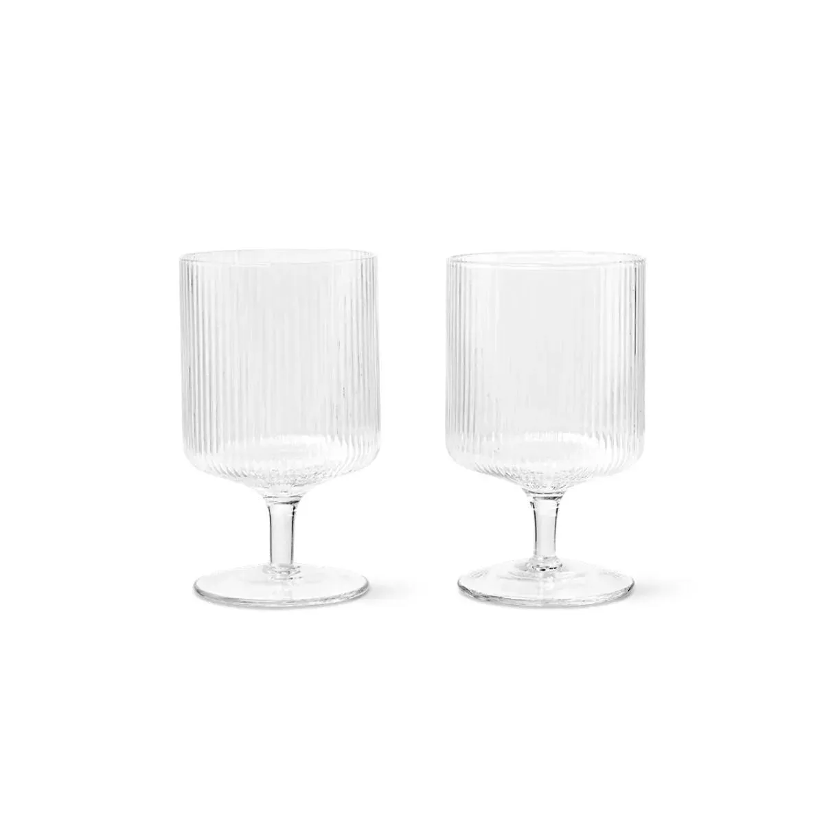 Ripple Glassware Clear - ferm LIVING