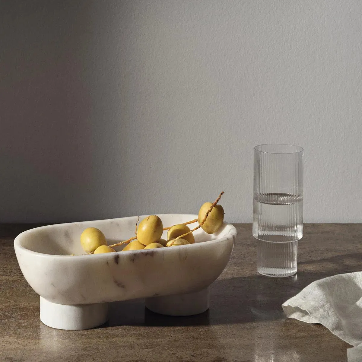 Ripple Glassware Clear - ferm LIVING