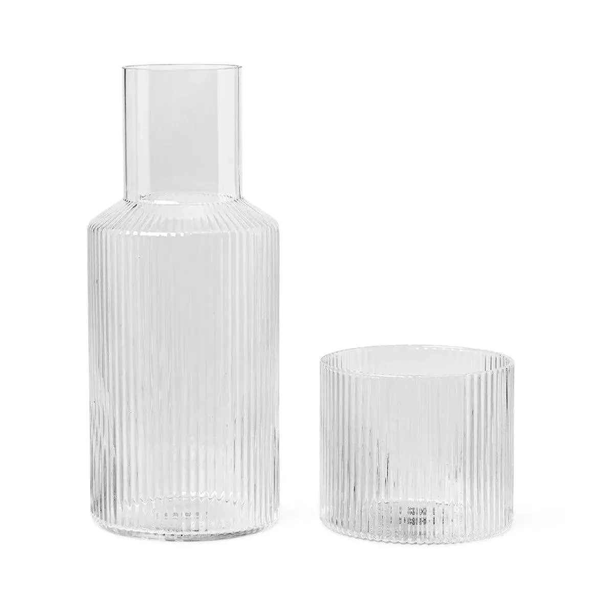 Ripple Glassware Clear - ferm LIVING